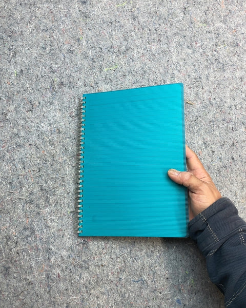 Teal Spiral Bound Notebook