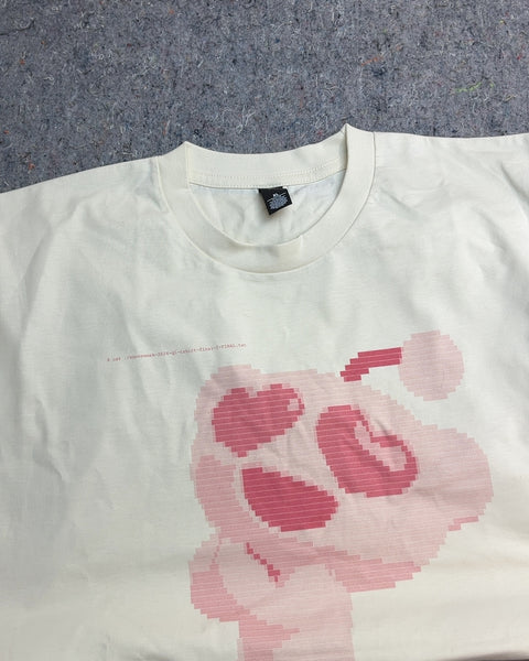 Reddit Snoo Pixel Heart T-Shirt, Size XL