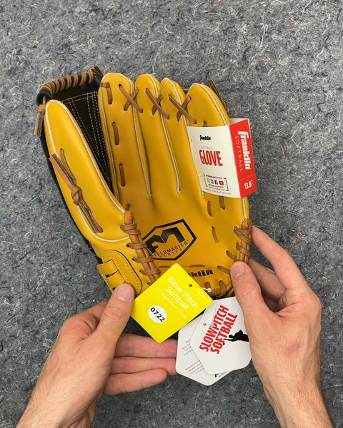 Franklin Slow Pitch Softball Glove, 13" Right Hand Throw