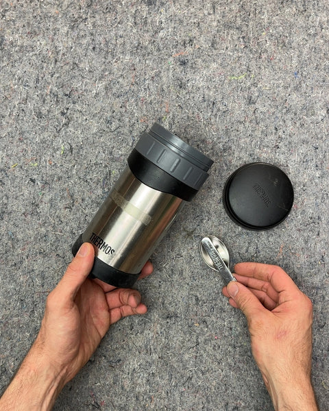 Thermos Stainless Steel Food Jar with Spoon