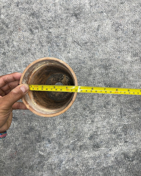 Rustic Terracotta Plant Pot, 5”
