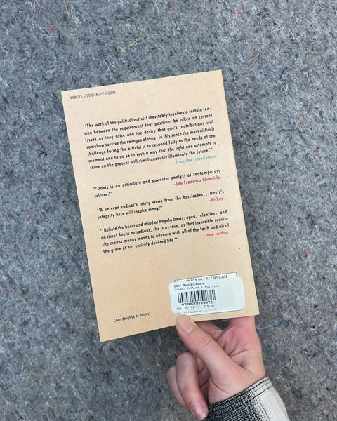 Women, Culture & Politics by Angela Y. Davis