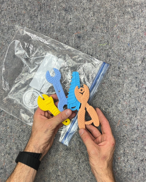 A Set of Teethers to Make Sure Your Baby Gets a Job in This New Economy