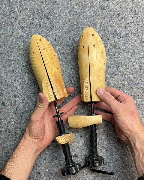West Light Wooden Shoe Stretchers, Pair