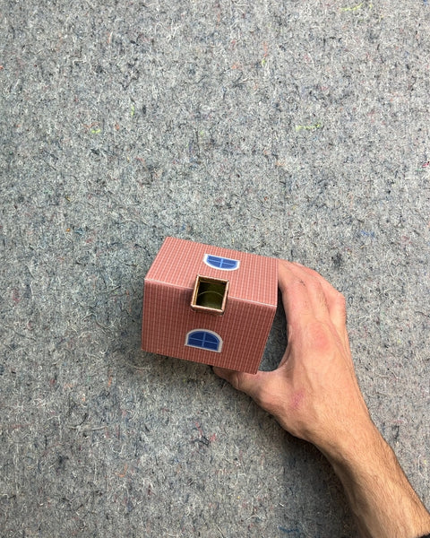 House Shaped Tin Box