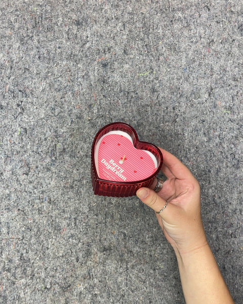 Heart Berry Scented Candle