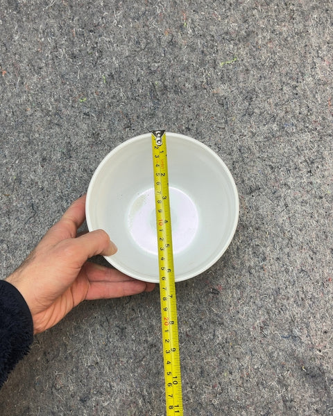 White Ceramic Plant Pot, 6.5"