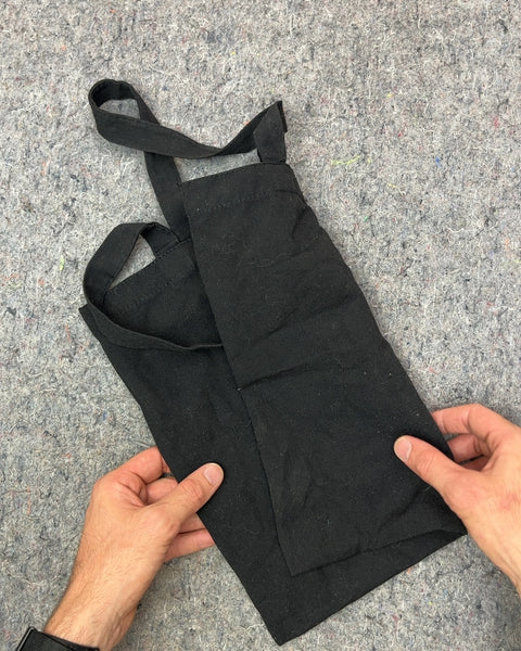 Reformation Black Canvas Tote Bag