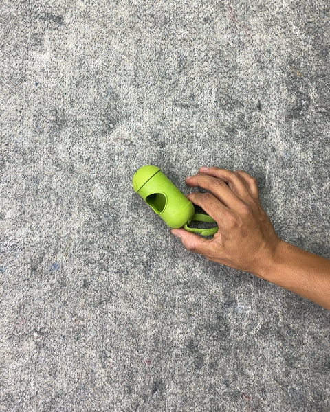 Green Pet Waste Bag Dispenser