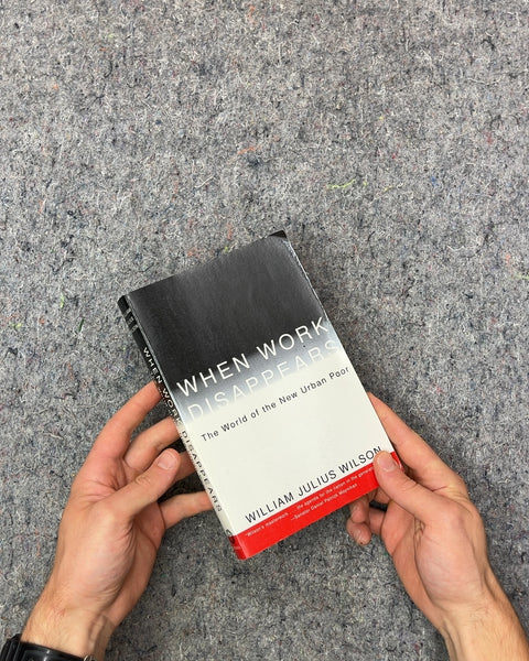 When Work Disappears by William Julius Wilson