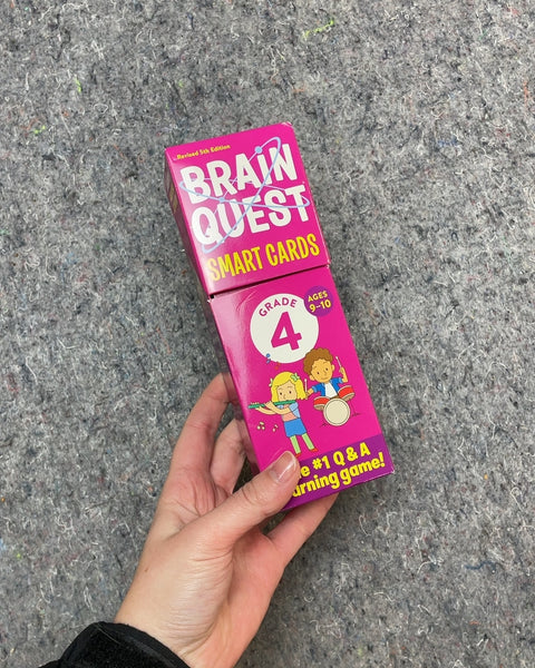 Brain Quest Grade 4 Smart Cards