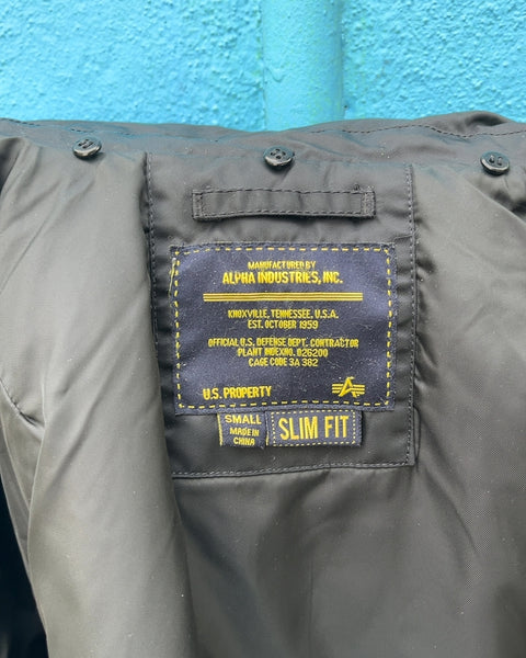 Dope Alpha Industries B-15 Slim Fit Jacket, Size S
