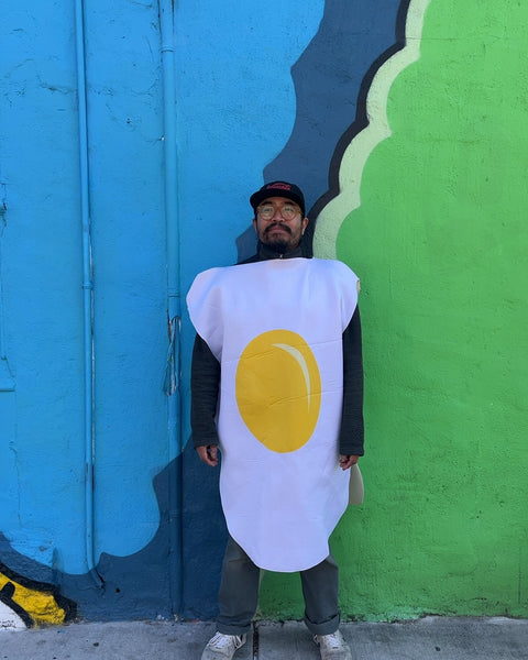 Smiffy's Fried Egg Costume, One Size
