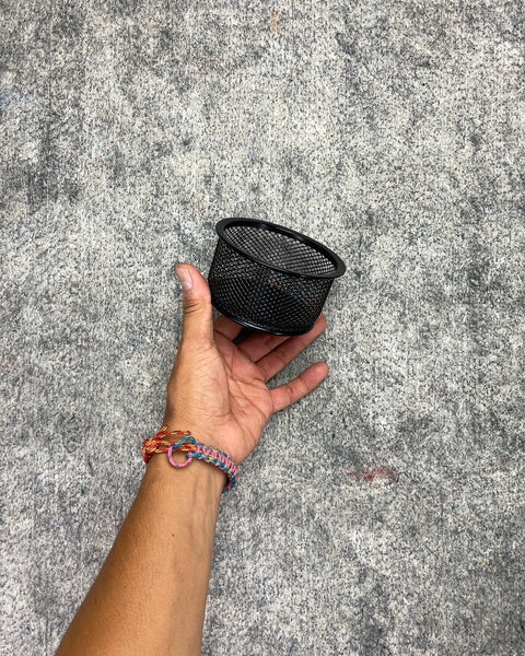 Metal Mesh Desk Organizer Cup