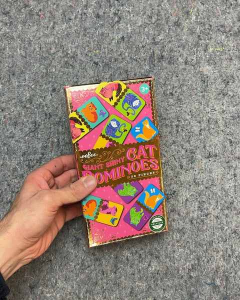 EeBoo Giant Shiny Cat Dominoes, 28 Pieces