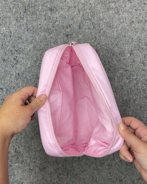 Glow Recipe Pink Puffy Cosmetic Bag