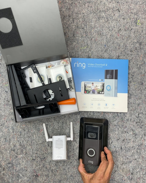 Ring Video Doorbell 2 Wire-Free Video Doorbell, Untested