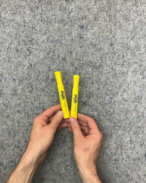 2 School Smart Yellow Highlighters