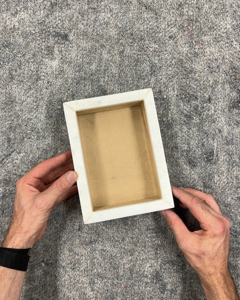 Sexy White Shadow Box Frame From Framebridge, 6x8"