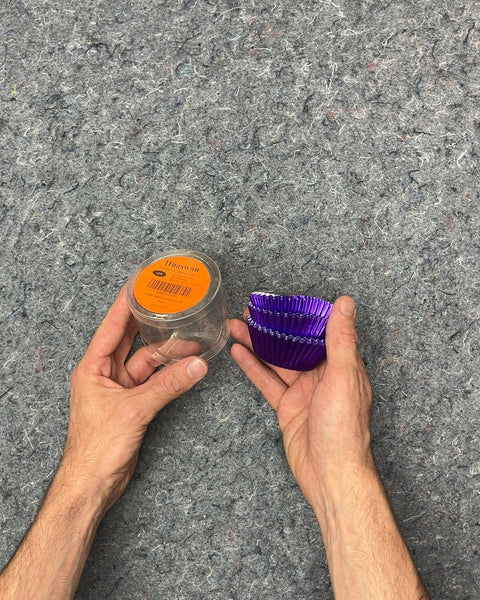 Huaxuan Purple Cupcake Liners