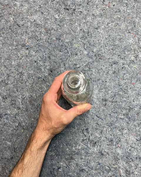 Clear Glass Bottle That Would Make A Pretty Lil' Vase