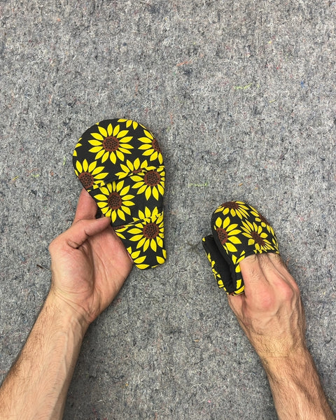 Cute Sunflower Oven Mitts