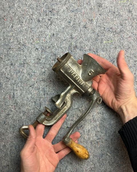 Marvin Hand Crank Meat Grinder