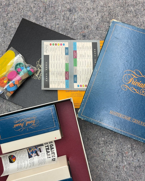 Vintage Trivial Pursuit Master Game