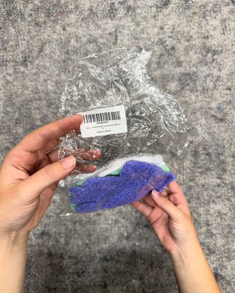 Linda Exfoliating Bath Gloves