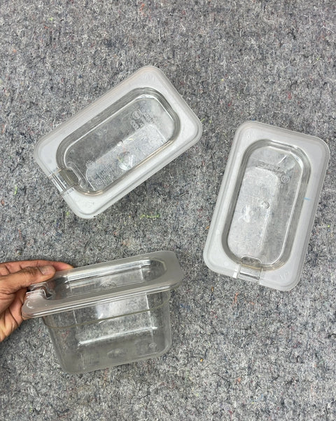 Winco Plastic Food Storage Containers