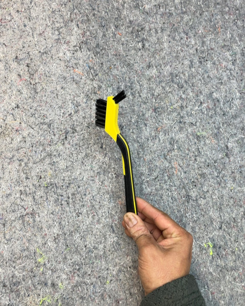 Yellow and Black Cleaning Brush