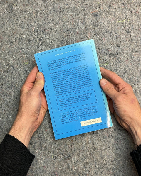 Literature and Social Practice by Philippe Desan, Priscilla Parkhurst Ferguson, and Wendy Griswold