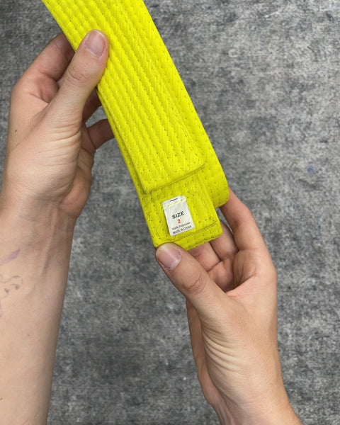 Martial Arts Yellow Belt, Size 2