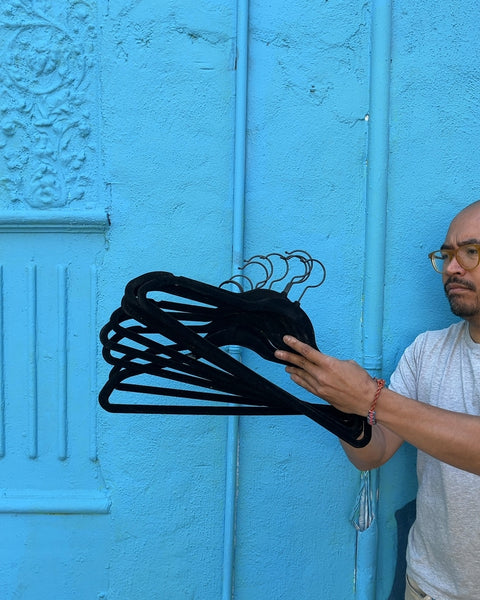 10 Or So More Black Velvet Hangers
