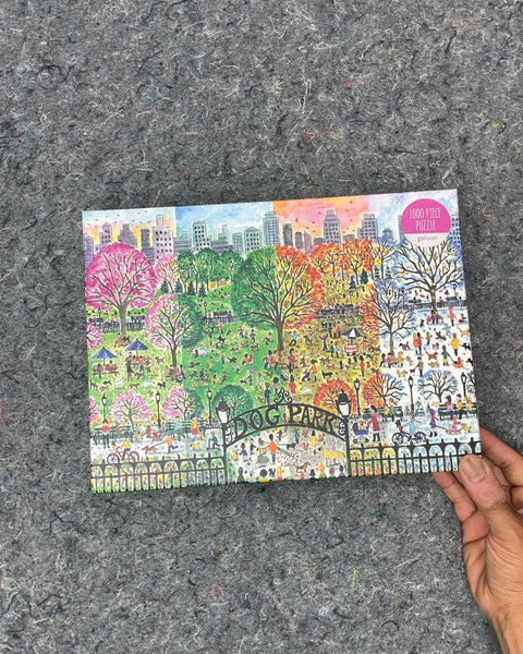 Dog Park 1000 Piece Puzzle
