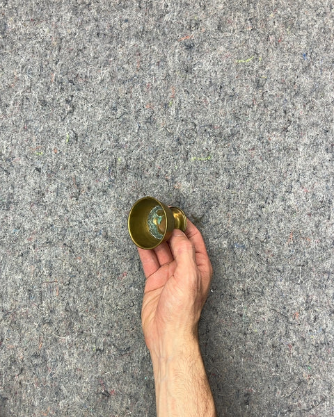 Small Brass Goblet