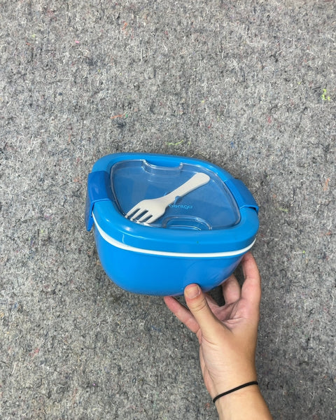 Bentgo Blue Lunch Box with Fork