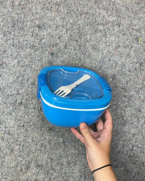 Bentgo Blue Lunch Box with Fork