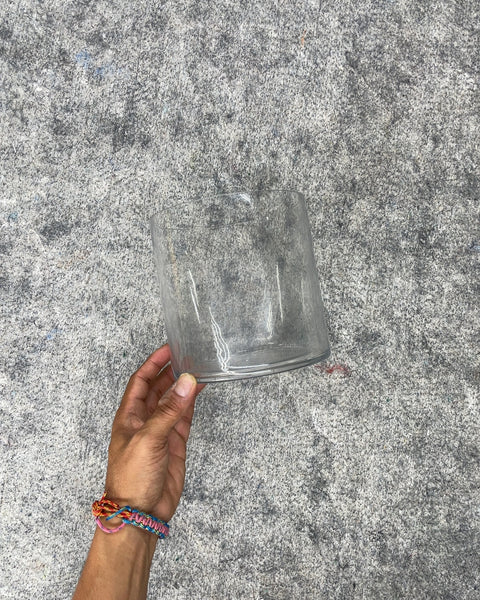 Clear Glass Cylinder Vase