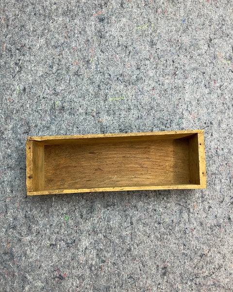 Long Meadow Vintage Cream Cheese Wooden Box