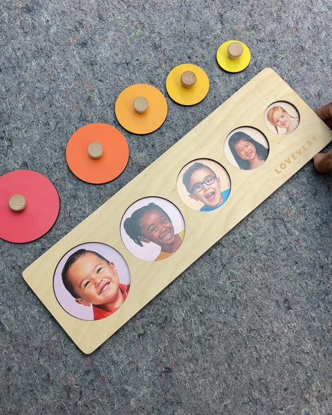 Lovevery Wooden Circle Puzzle