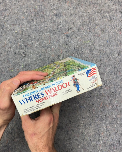 Children's Jigsaw Puzzle Where's Waldo? Safari Park, 100 Pieces