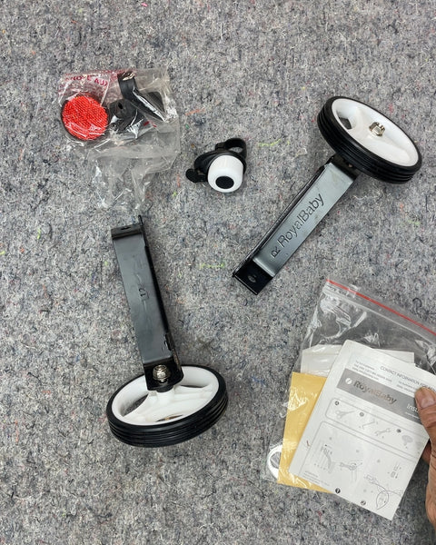 RoyalBaby Bike Training Wheels with Bell and Reflector