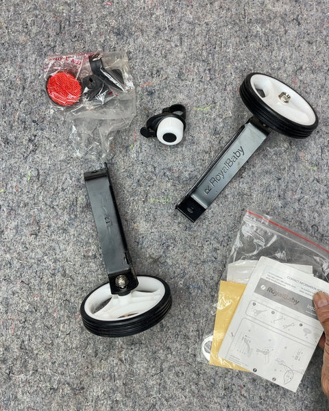 RoyalBaby Bike Training Wheels with Bell and Reflector