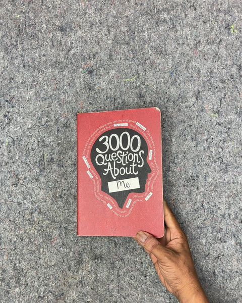 3000 Questions About Me Journal