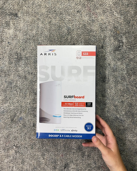 Arris Surfboard S33 DOCSIS 3.1 Cable Modem