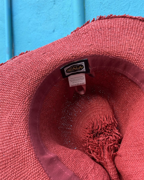 Phoenix Scala Toyo Straw Fedora Hat