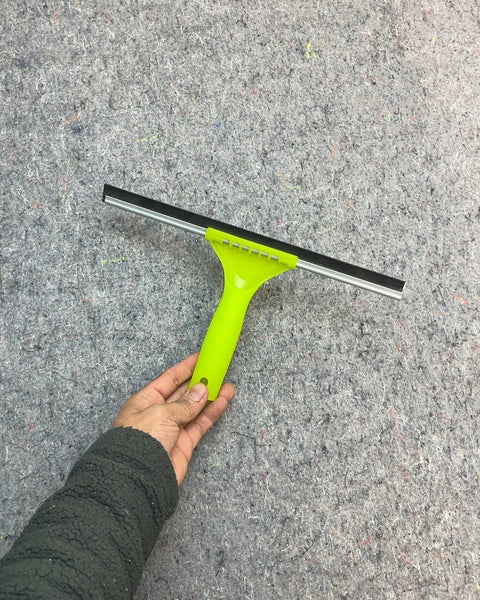 Green Window Squeegee