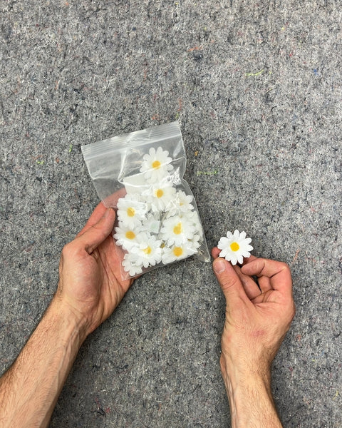 Set Of Daisy Hair Clips