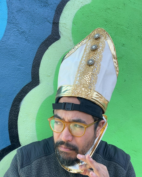 Bishop Costume Hat, Size Adjustable